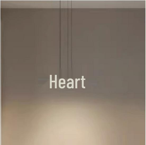 

Итальянская дизайнерская стеклянная люстра: Скандинавский минимализм для гостиной и столовой LED 10W