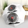 Rustic Wheel Portable Automatic Umbrella Compact 8-Rib Design Compact Design for Outdoor Daily Use Outdoor Accessory Gift for Festivals