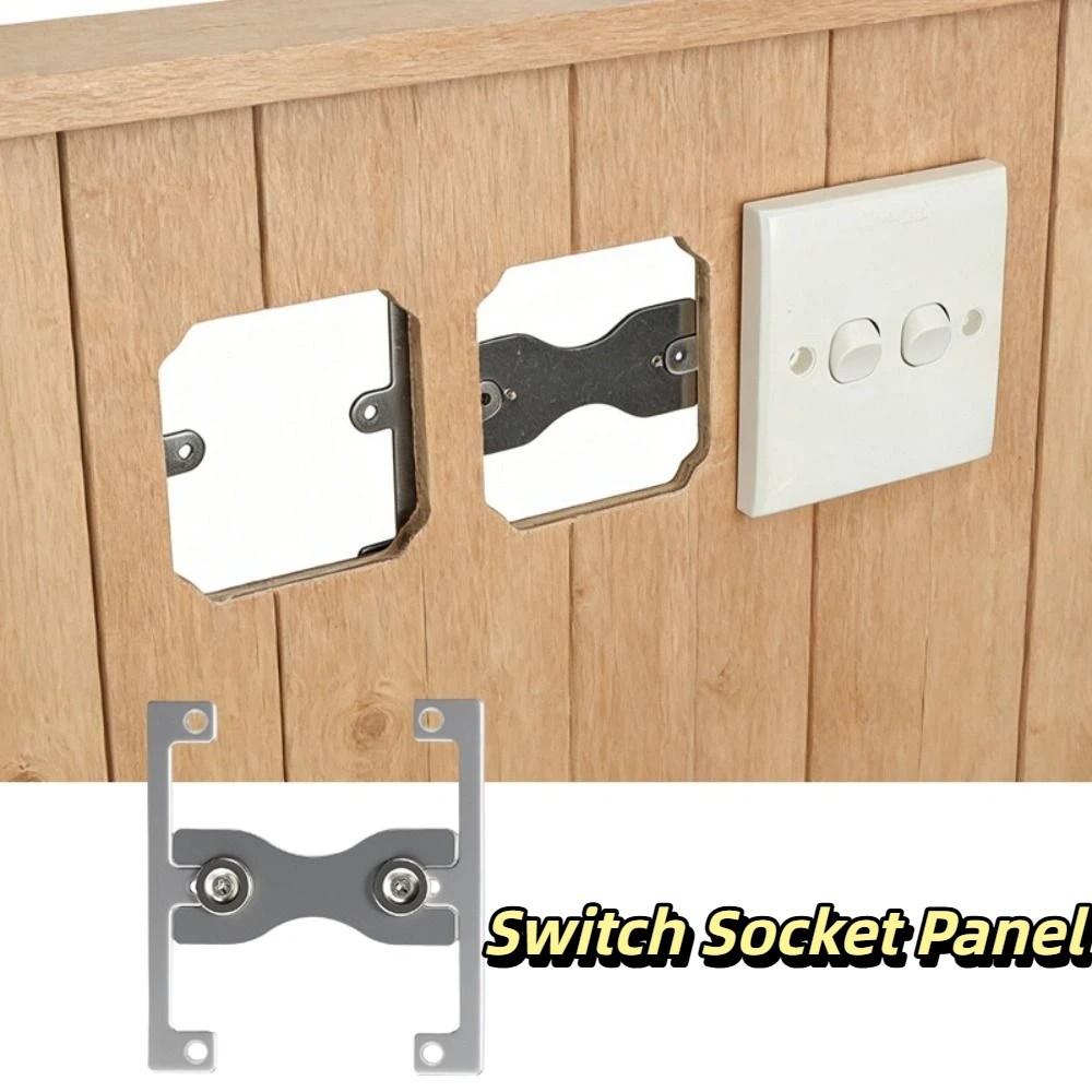 Stainless Steel Switch Socket Panel Precise Positioning Wall Panel Decoration  Woodworking