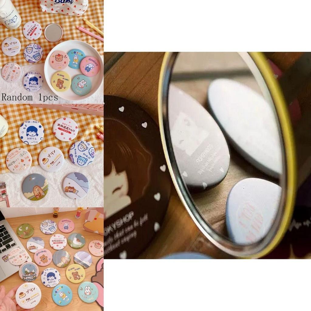 Fashion Mini Makeup Mirror Pocket Compact Cosmetic Vanity Girls Mirror