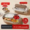 Mikrowellengeeignete Lunchbox aus 304 Edelstahl