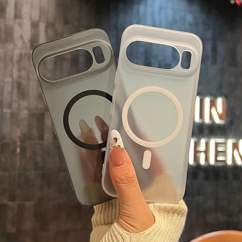 Für Magsafe Ultra Dünne Hülle Für Google Pixel 10 8 7 6 Pro Pixel8 Rahmenlos Kühlend Matt Klar Magnetisch Kabelloses Laden Abdeckung