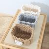 Handmade Storage Baskets Cartoon Animals Cotton Rope Woven Cosmetics Box Little Bear Sundries Organizer Cosmetic Storage