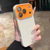  Large Window Hit Color Lens Protect Case for iPhone 17 Air 16 15 14 Plus 13 12 11 Pro Max Silicone Soft Matte Phone Cover