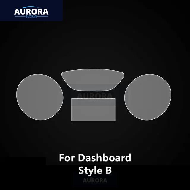 For OPEL IGNIA 17-22 Dashboard Transparent TPU Protective Film Anti-scratch Repair Film Accessories Refit