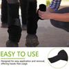 4Pcs Breathable Polar Fleece Horse Leg Bandage Equestrian Supplies Special Racing Protection Leg Protector for Equine