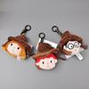 Harry Potter Ron Weasley Hermione Granger Extendable Hat Plush Keychain Doll Toy