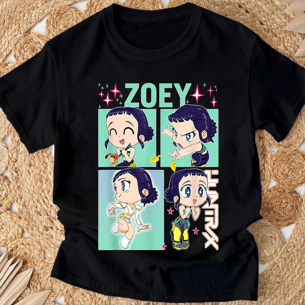Anime Kpop Demon Hunters Kids T-shirts Children's Clothing 2025 New Summer Casual Boys Girls Short Sleeve Tops