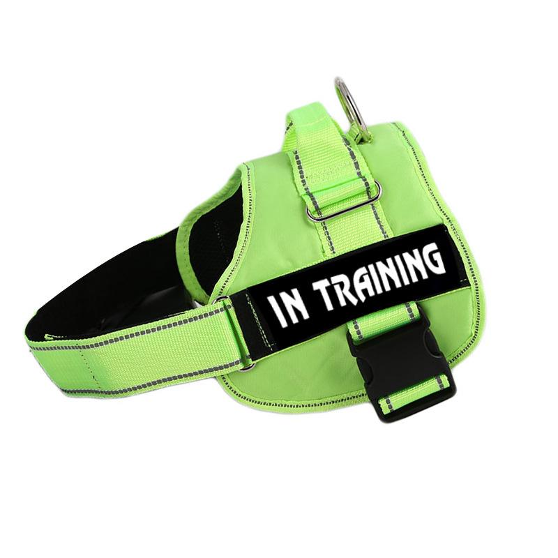 Large Service Dog Control Harness Vest Padded Collar With Removable Patches Emotional ESA Therapy Dog DO NOT PET XXL XL L M S XS