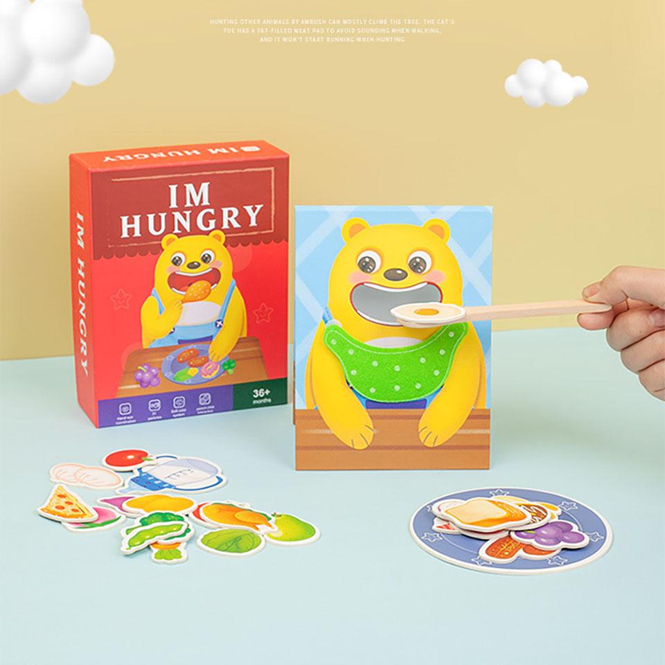 

Монтессори Взаимодействие Родитель-Ребенок Симуляция Чистить Зубы Игрушки для Раннего Развития Мелкая Моторика Настольные Игры Игрушки-Пазлы Для Ребенка