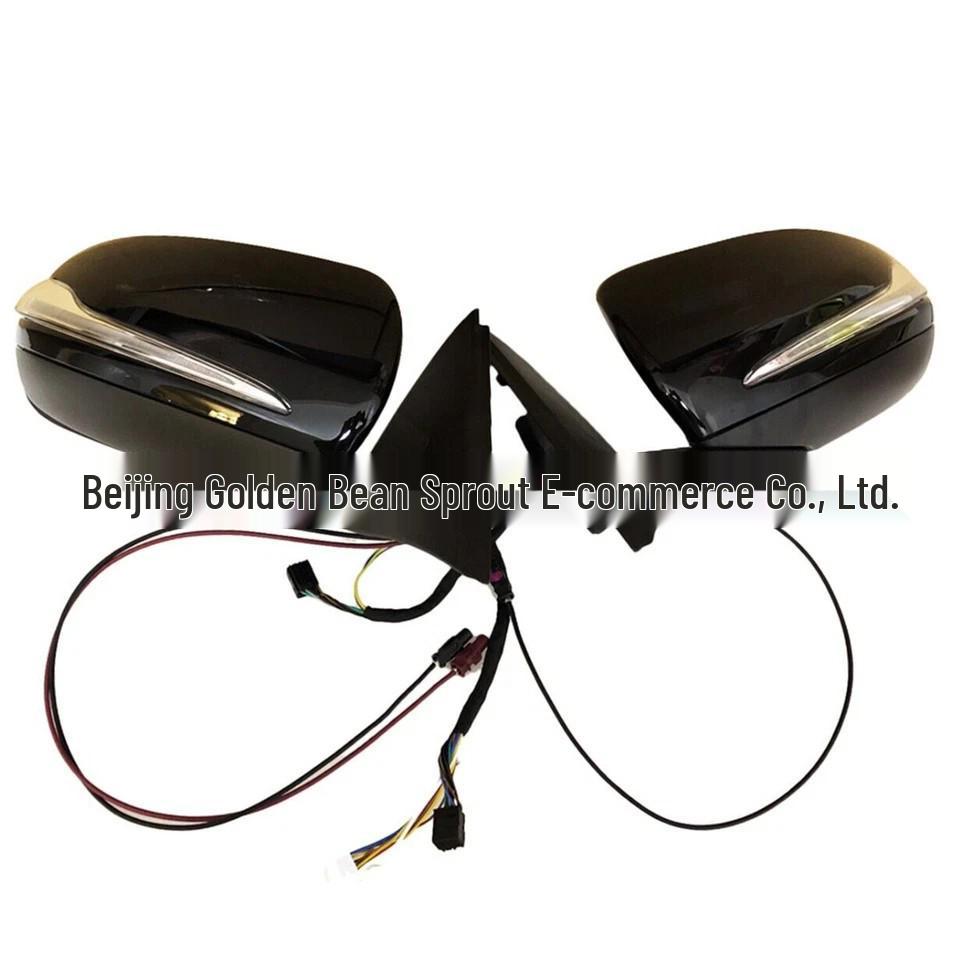 Mercedes-Benz W205 C180/C200 Black Rearview Mirror Assembly Neutral