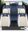 Universal All-Season Leather Car Seat Cover for Five-Seater Vehicles