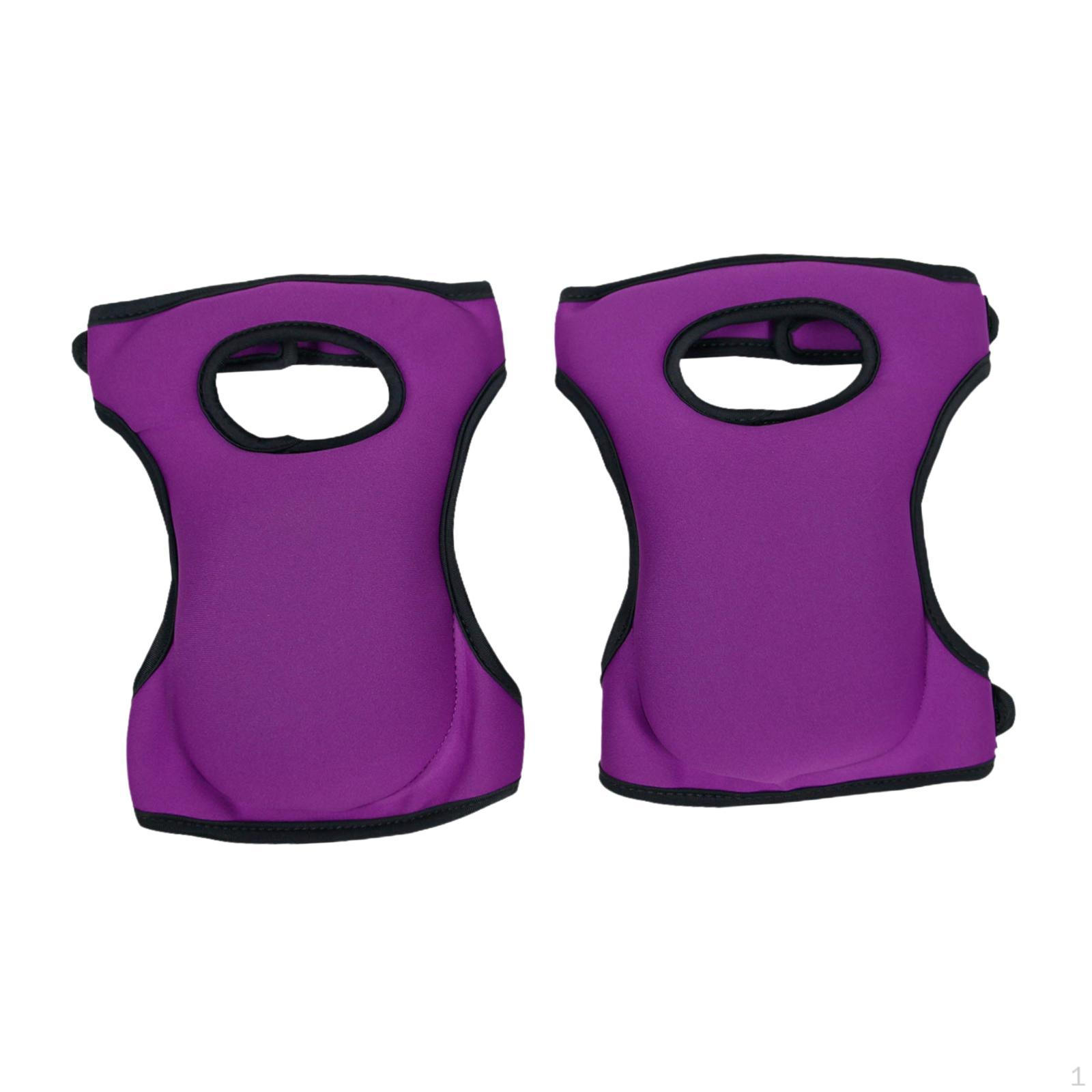 

2 шт. Підлогові наколінники Протектор для колін. Дихаючі багатофункціональні накладки. Захисні прополки. фіолетовий