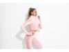 Plus Size Zipper Yoga Set: European/American Autumn/Winter Long Sleeve Fitness & Running Sportswear for Women