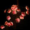 LED Flower String Lights - Fairy Cherry Blossom Battery Operated for Wedding Party Decor
