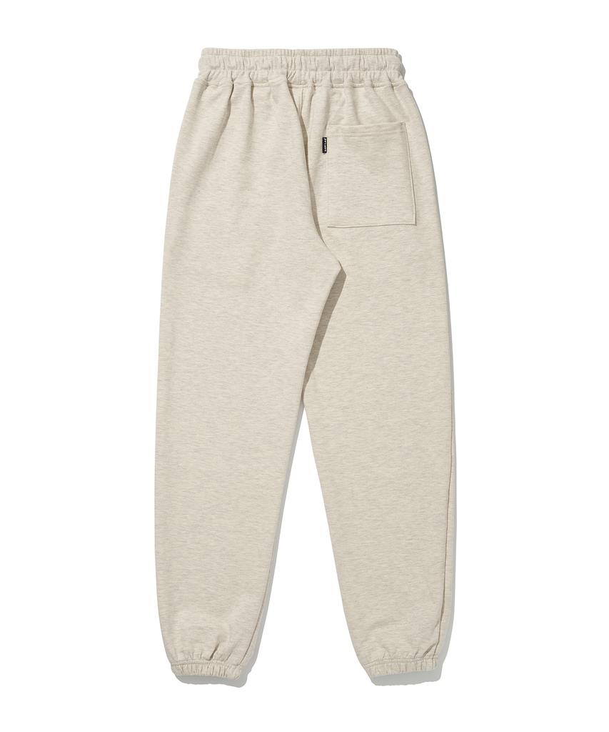 RAW LAB Originals Embroidered Jogger Pants (Oatmeal)