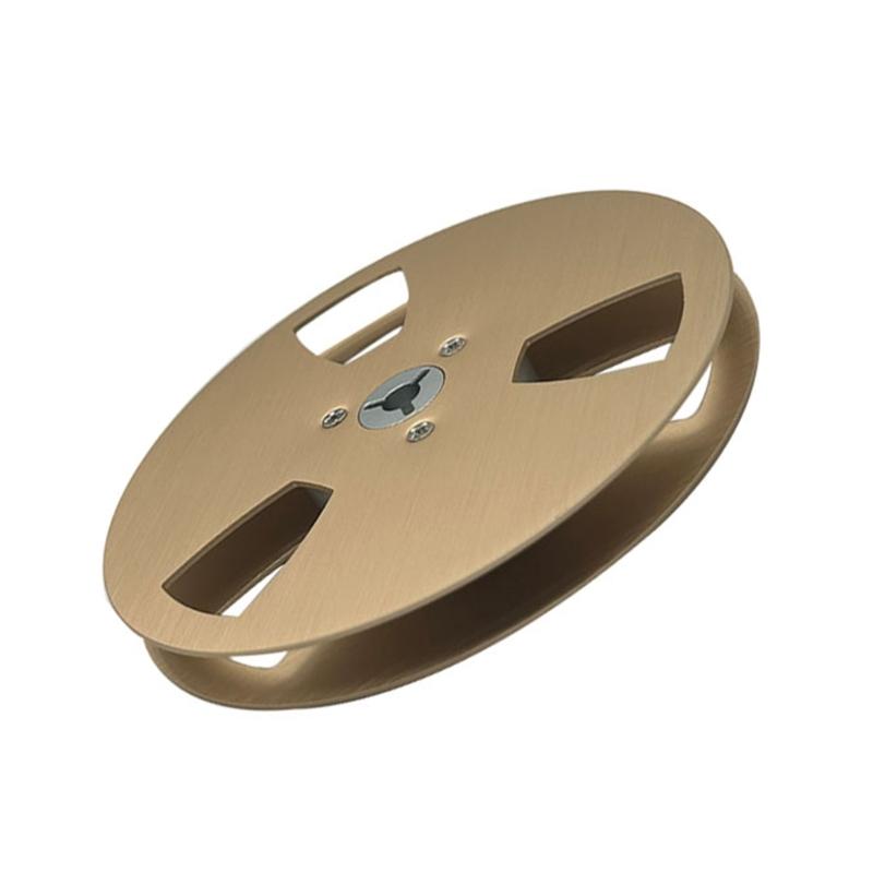 5 Inch Empty Tape Reel, 3 Holes Universal Open Reel Aluminum Alloy Take Up Reel To Reel Small Nab Opening Machine Part