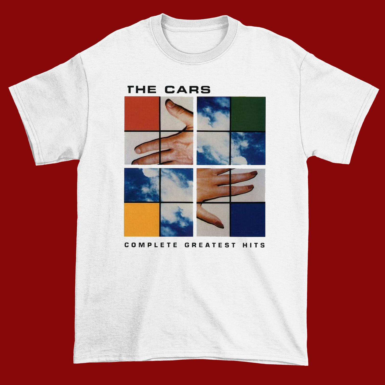 The Cars - Complete Greatest Hits White Cotton Shirt Full size S-5XL Unisex HT8 S