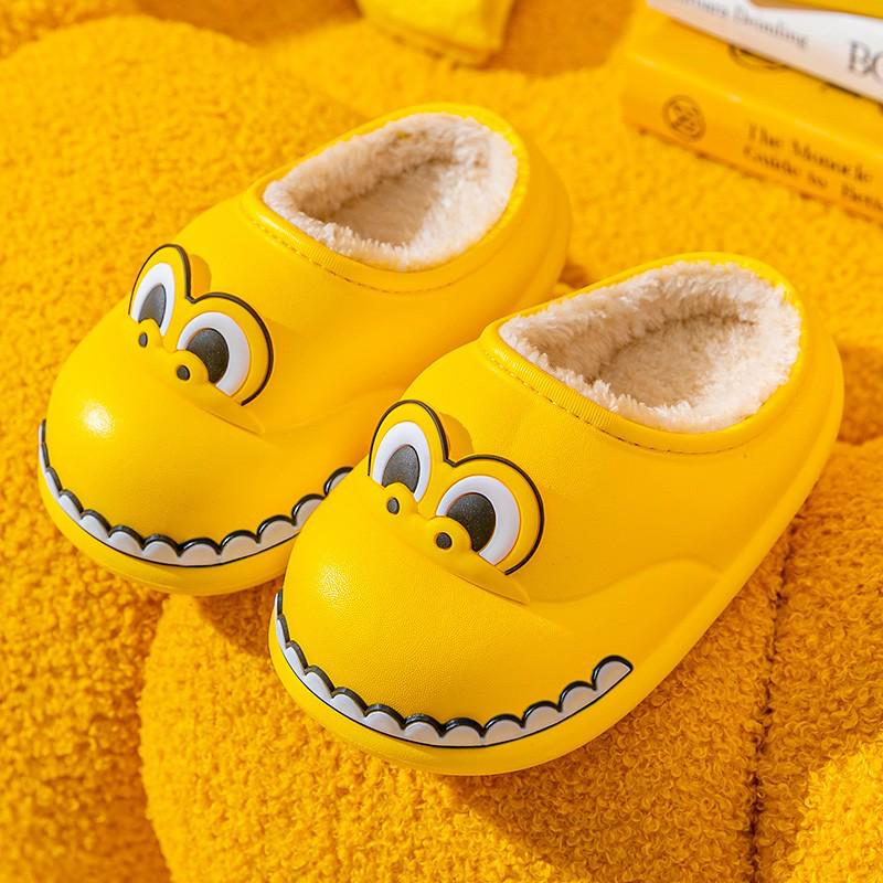 Children's Non-slip Winter Slippers - Warm Fur Princess Style for Girls