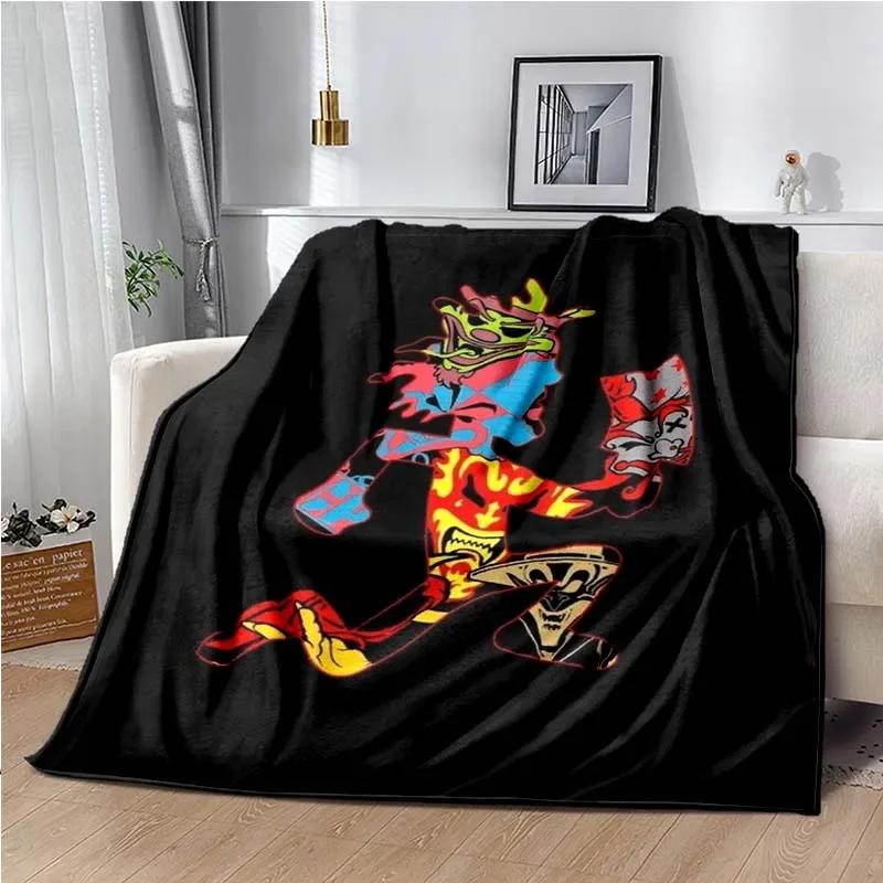 Insane Clown Posse Band ICP Juggalo Faygo Blanke,Can Also Be Used As A Bed Sheet,bath Towel,knee or Nap Car Office Sofa Blankets