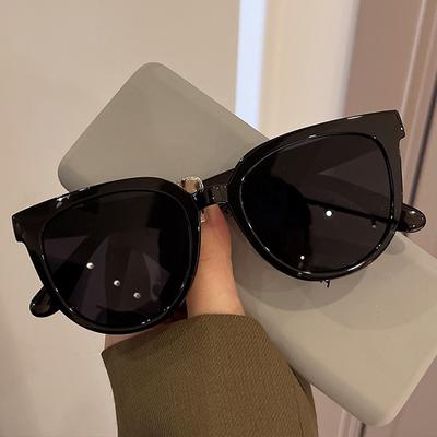Occhiali da Sole Rotondi Retro Nuovi Resistenti ai Raggi UV per Donna Occhiali UV400 alla Moda Coreani Piccoli Occhiali da Sole di Alta Gamma