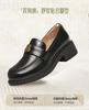 Tianmei Yi 2025 Autumn New Style Shopping Mall Same Style Women's Leather Single Shoes