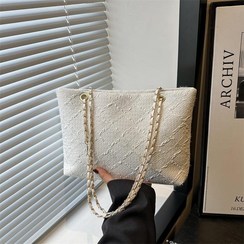 

Summer new solid color fashionable women s shoulder bag casual underarm tote bag simple portable women s bag белый