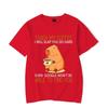 Touch My Coffee I Will Slap You So Hard Graphic Tshirt Funny Capybara Tshirt Fashion Harajuku T-shirt Women Men Brand Tshirt