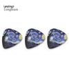 Starry Sky 3-Piece Guitar Pick Set - 0.96mm for Electric, Bass, and Folk Guitars