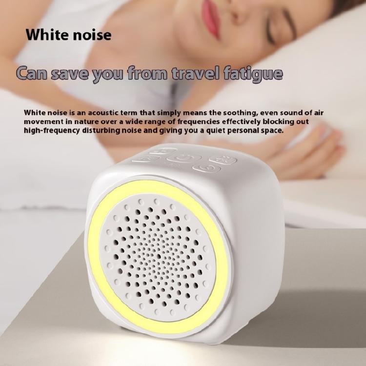 Travel Friendly Sleep Therapy Device 26 Soothings Sounds Adjustable Night Lights Compact White Noises Machine For Age