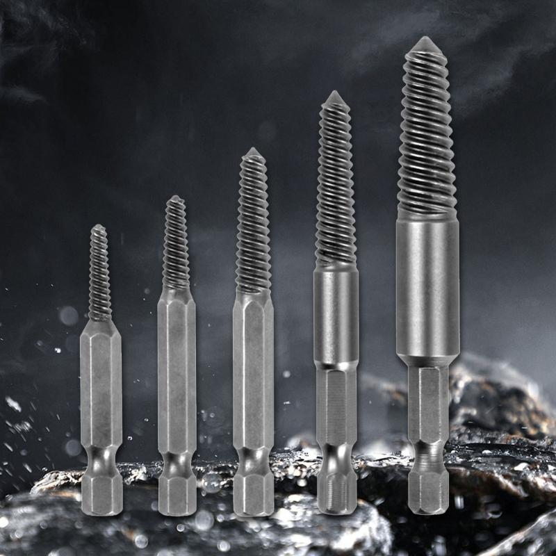 10Pcs Professional Screw Extractor Set Rusty Bolt & Stripped Screw Remover Tool Set for Men,Gift for DIY Enthusiasts