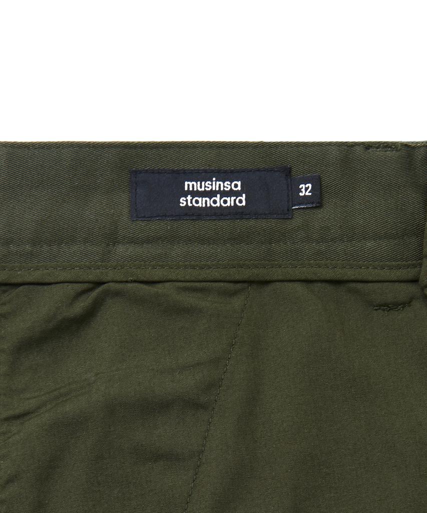 MUSINSA STANDARD Tapered Chino Pants [Khaki]