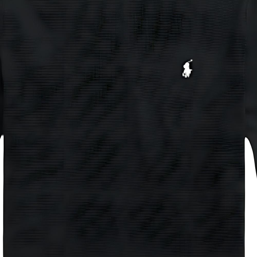 Polo Ralph Lauren Solid Color Crew Neck Pony Logo Long Sleeve T-Shirt Kids Tops Black 323920629-005