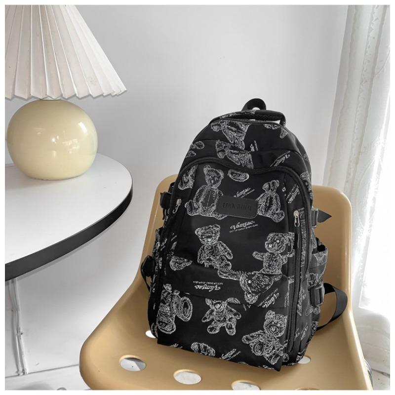 Cute little fresh school casual fashion schoolbag female junior high school student backpack middle school student travel backpack