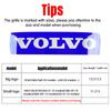 rlcr3 Front Grill Emblem badge Rear Trunk Badge For Volvo T6 S40 S60 S90 XC40 XC60 XC90 V40 V50 V60 V90 T5 T8 AWD C30 C70 S80 V70 XC70