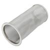 Cold Brew Coffee Filter Stainless Steel Reusable Wide Mouth Mesh Cylindrical Filter with White Gasket for Tea