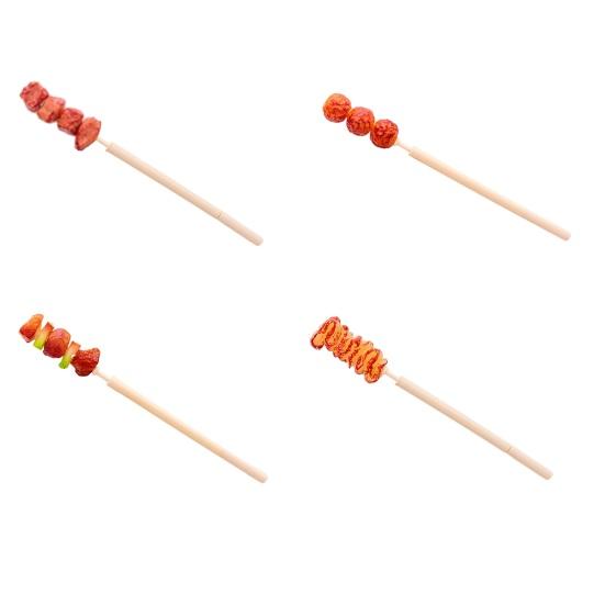Ballpoint Pen Realistic Mutton Skewer Shape Lightweight Slim Design Decorative Ballpoint Pen Desk Accessory