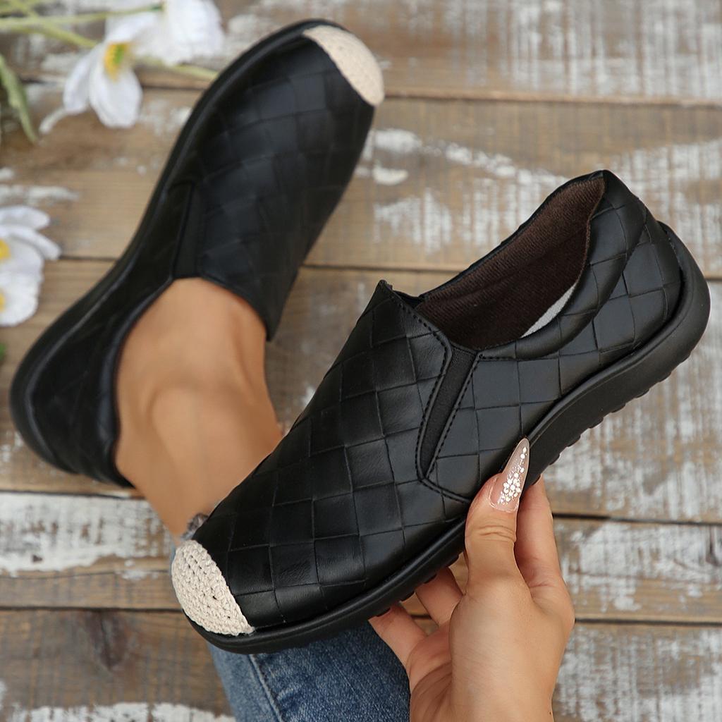 Fisherman Shoes Women's Lazy Doudou Shoes Spring and Autumn New Single Shoes Flat Comfortable Casual Shoes Women