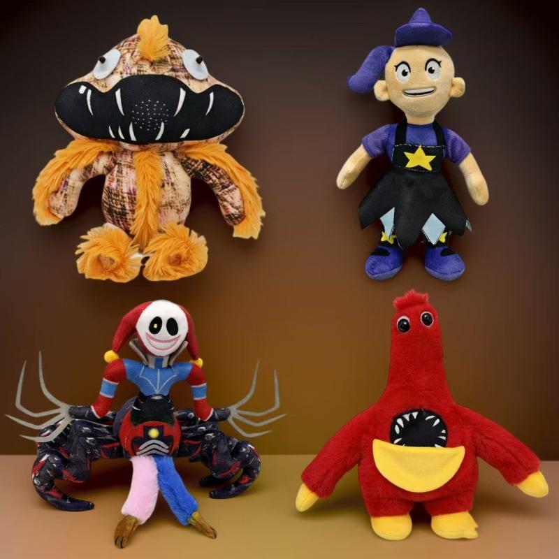 Cartoon Kawaii Game Poppy Playtimes Series Pp Cotton Filling Plush Toy Cute Role Creativity Soft Stuffed Toy Birthday Gift