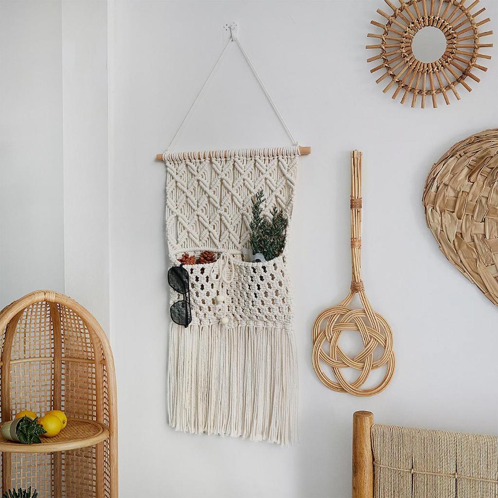 Tapestry Wall Decor Macrame Home Decoration Boho Decor For Bedroom For Living Room Nursery Kids Room Bedroom Den Party