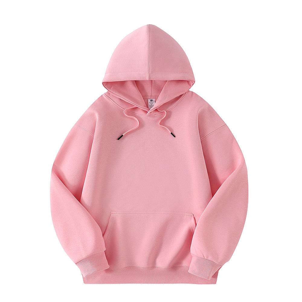 Felpa con Cappuccio Casual Unisex Felpe Classiche Monocolore Moda Comoda Opzione per Stratificare Ideale per Sport Outdoor&Quotidiano