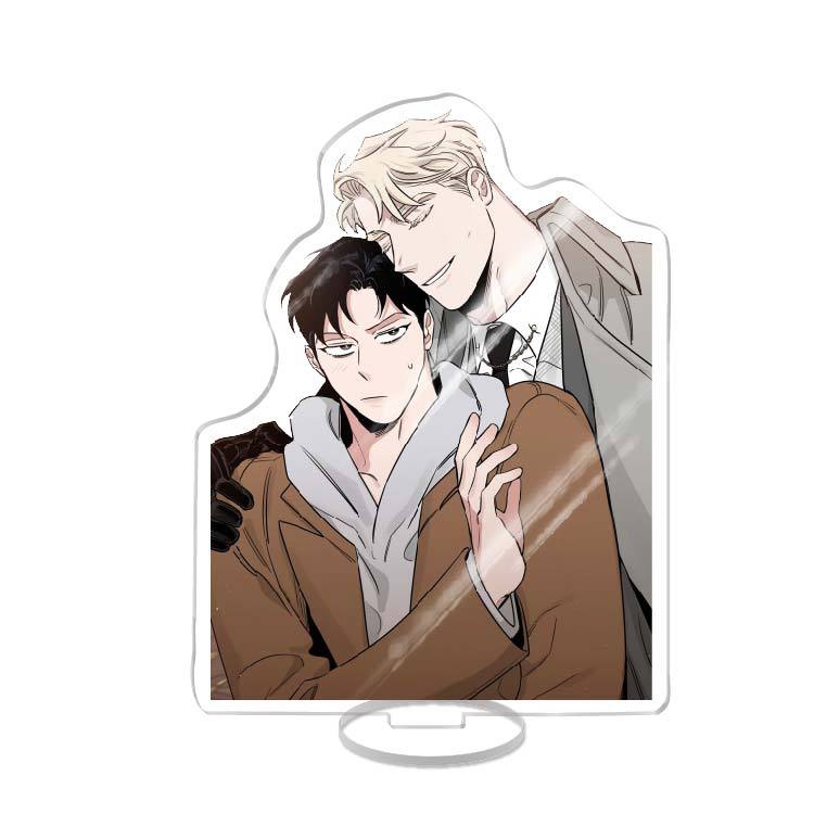 Roses And Champagne Korean Anime Peripherals Zheng Yiyuan Acrylic Stands Collectible Desk Ornaments Creative Birthday Gifts Toy