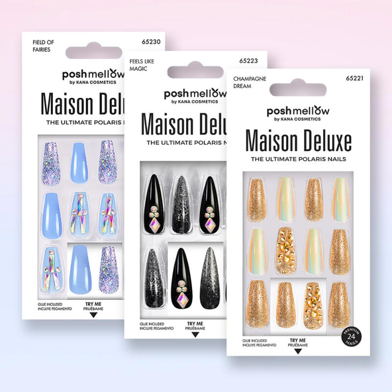 Маникюрные типсы Mason Deluxe (12 видов, выберите 1) 65221 - CHAMPAGNE DREAM