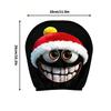 2PCS Funny Cartoon car headrest Cover, Cute Funny Eyes, Suitable for Halloween, Christmas car Universal Elastic Models Funny Decoration
