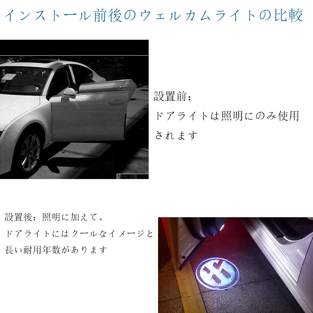 Prius 30 Courtesy Light Door Welcome Light Courtesy Lamp Laser Logo Light LED Logo
