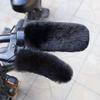 Bike Handle Cover Plush Windproof Guard Handlebar Grip Cover For Motorbike Riding Snowmobile Atv Winter Summer Cycling