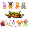 9 Stück Digimon Adventure Figuren PVC Spielzeug Weihnachtsgeschenke Kuchendekorationen Sammlerstück