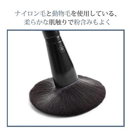 SIXPLUS Six Plus popular makeup brush 8-piece set Dawn series soft brushes easy-to-use cosmetic professional tools powder holding capacity pouch