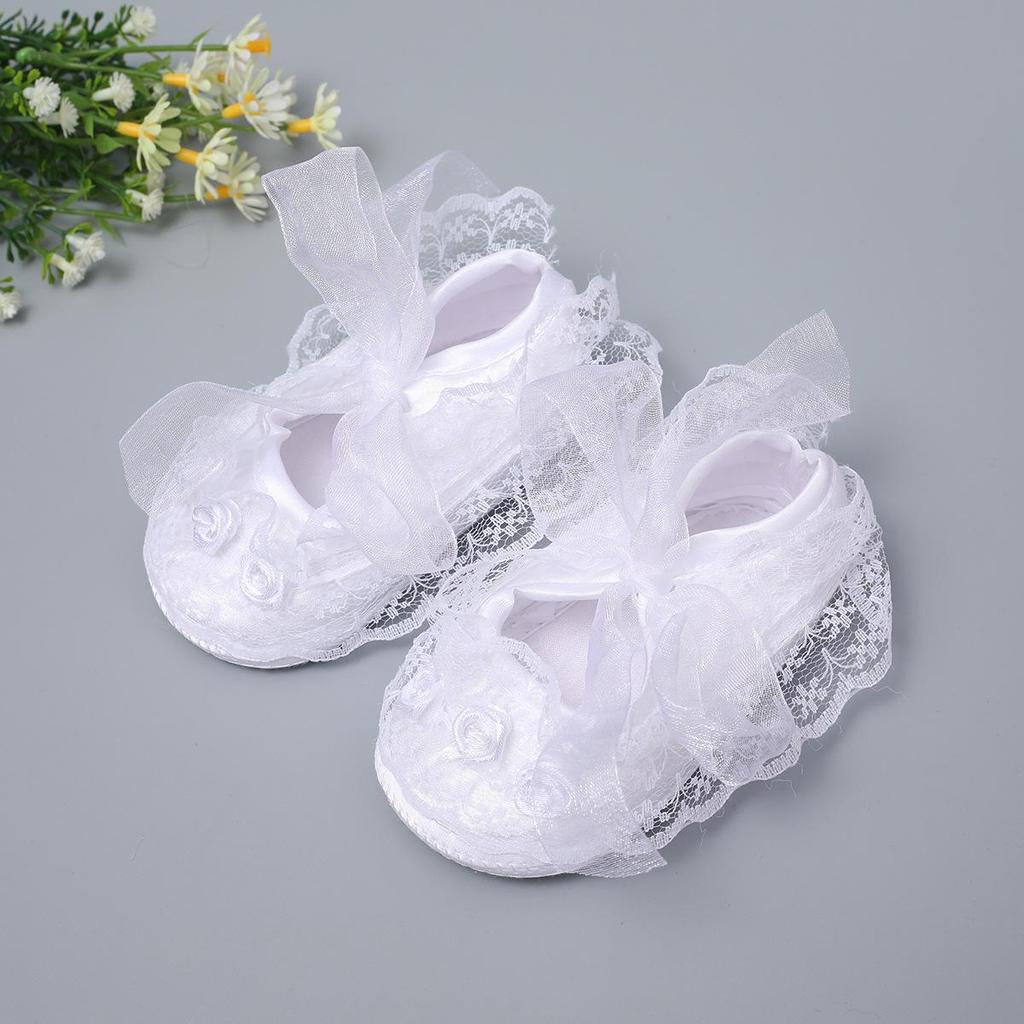 Lace Princess Baby Shoes: Soft Sole, Anti-Slip Cotton Shoes for Spring & Autumn