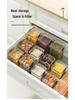 Transparent Airtight Food Grade Storage Jar: Moisture-Proof, Square/Rectangular Kitchen Container for Grains and Chinese Medicine
